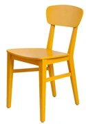 Beech Park Restaurant Chair Custom Yellow Finish