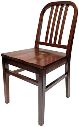 Deco Wood Chair with Wood Seat