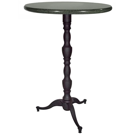 Queen Anne - Georgian Style Cast Iron Tripod Bar Height Table Base