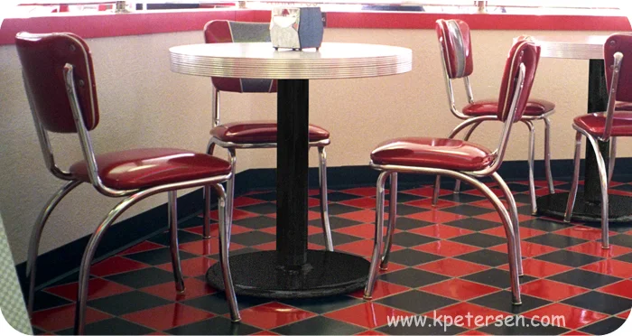 Budget Style Steel and Cast Iron Round Table Bases - Diner Restaurant