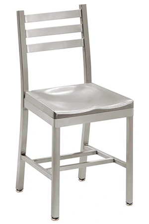 Alumaladder Aluminum Chair With Cast Aluminum Seat