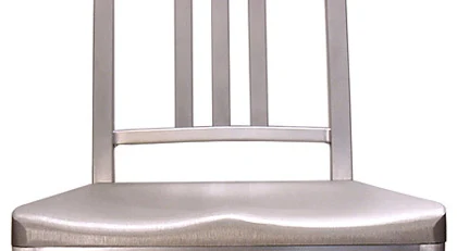 Decodina Cast Aluminum Chair Seat Detail Front View