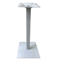 Aluminum Umbrella Bar Table Bases Silver Finish