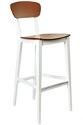 Beech Park Barstool Custom Frame Finish Wood Stain Combination