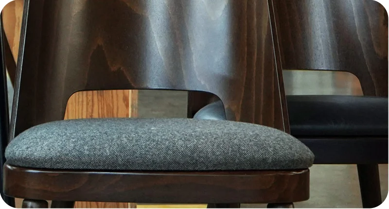 Bentwood Backrest Restaurant Chair Detail