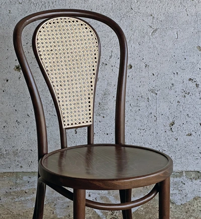 Bentwood Chair Cane Backrest Detail