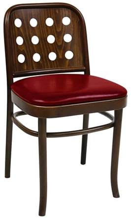 Upholstered Bentwood O Back Chair