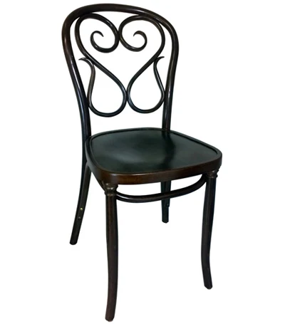 Swan Back Bentwood Chair Front View