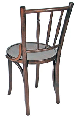 Spindleback Bentwood Chair Rear View