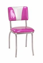 Bikini Bottom Diner Chair Zodiac Glitter Hot Pink