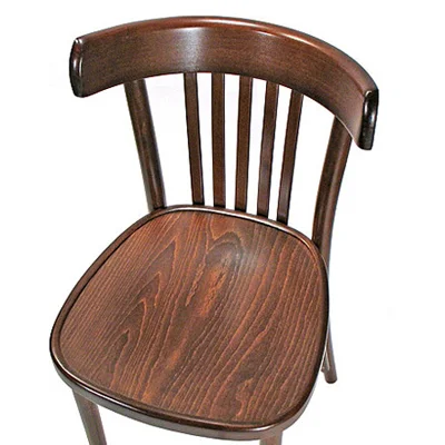 Steam Bent Wood Bistro Bar Stool Veneer Seat