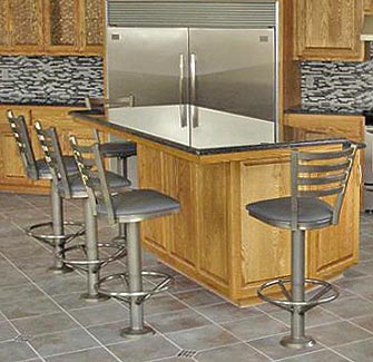 Bolt Down Counter Stools