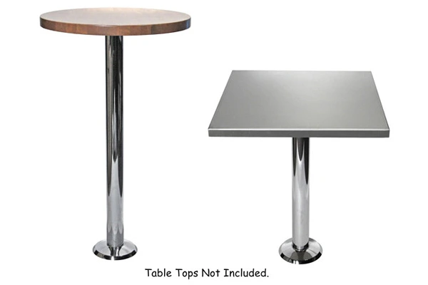 Economy Chrome Bolt Down Table Base Selections