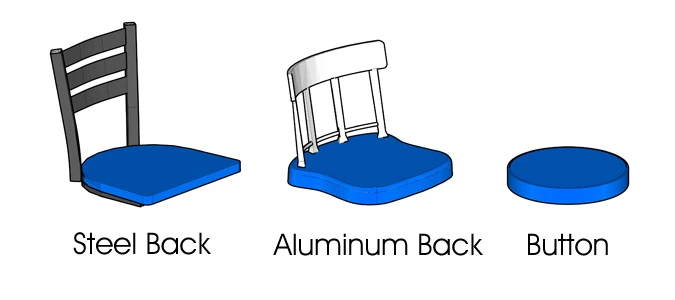 Cafeteria Cluster Seat Styles