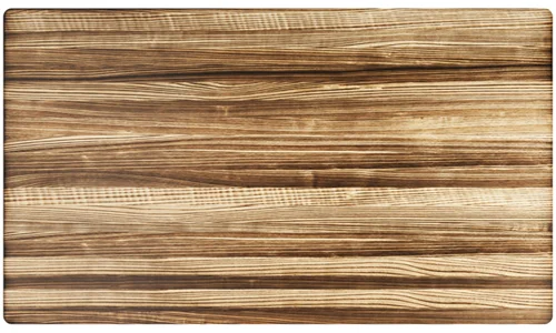 Carbonized Ash Plank Restaurant Table