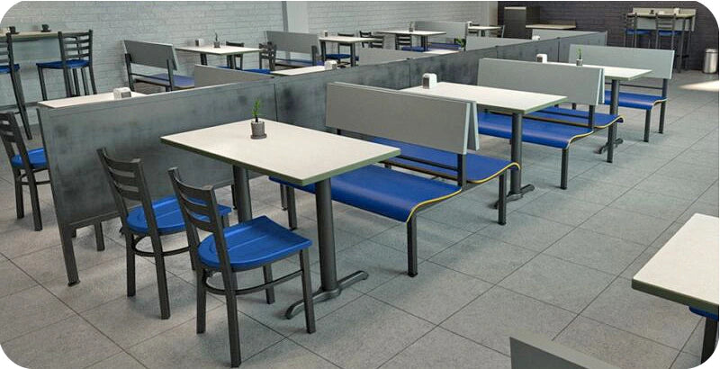 Horizon Laminated Hard Back Booths – Petersen Furniture