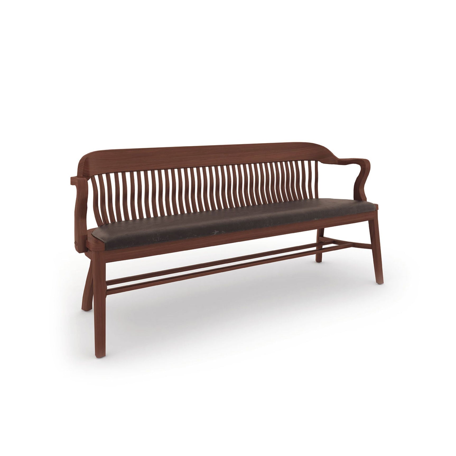 Oak Courthouse Benches