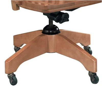 Oak Schoolhouse Swivel Side Chair