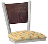 Wood Back Fast Food Upholstered or Wood Seat Counter Stool