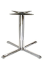 Chrome Table Base Budget Style 36 X 36