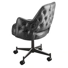 Upholstered Club Arm Chair Open Back 5534