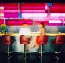 Coffee Shop Counter Stools Installation