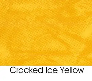 Cracked Ice Vinyl Yellow