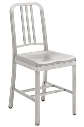 Decodina Aluminum Chair With Cast Aluminum Seat