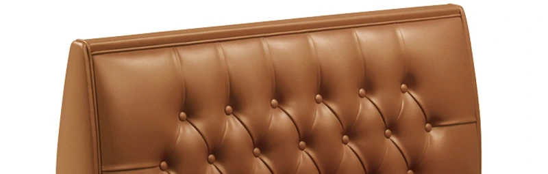 Standard Top Trim For Diamond Tufted Restaurant Booth