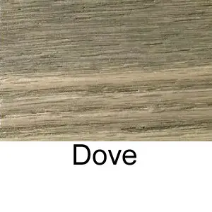 Wood Veneer Restaurant Table Standard Dove Grey Stain On Oak