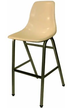 Fiberglass Shell Seat Bar Stool