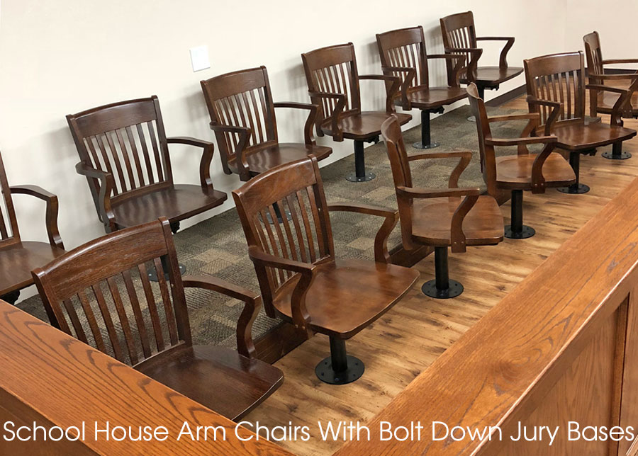 Jury Box, Jury Chairs