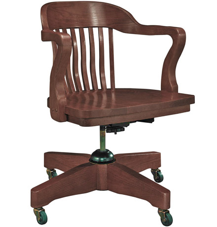 Jury Swivel Armchair with Casters
