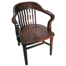 Oak Jury Chair Seat Detail