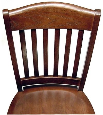 Oak Lake Lodge Chair Backrest Detail