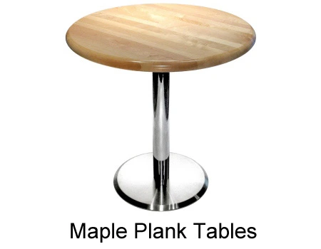 Maple Plank Restaurant Tables