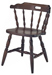 Matching Early American Wood Chair