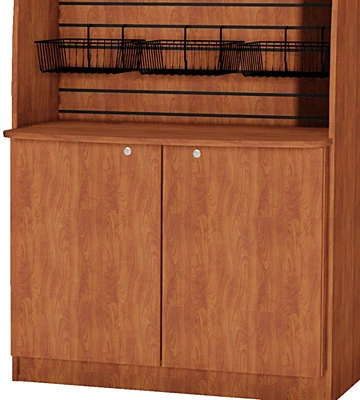 Arch Sided, Free Standing Style, Micro Market Cabinet Base Merchandiser Detail
