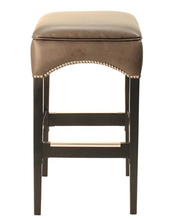 Morocco Bar Stool Padded Front View