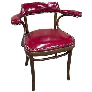 Custom Upholstered New York Cafe Bentwood Armchair