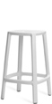 Outdoor Backless Stacking Counter Height Stool
