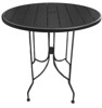 Outdoor Steel Bar Table 30 Inch Round