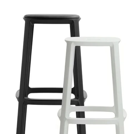 Outdoor Backless Stacking Counter Height Stool Option