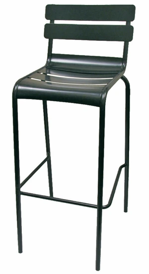 Outdoor Solid Steel Stacking Barstool