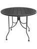 Outdoor Steel Table 36 Inch Round