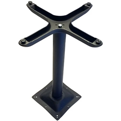 Outdoor Umbrella Crossfoot Table Base Underside View Detail 1