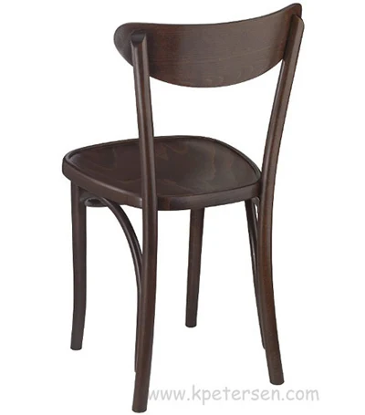 Oval Back Bentwood Chair Rear View
