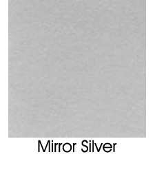 Mirror Silver Powder Coat Metal Finish