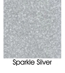 Sparkle Silver Powder Coat Metal Finish