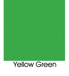 Yellow Green Powder Coat Metal Finish